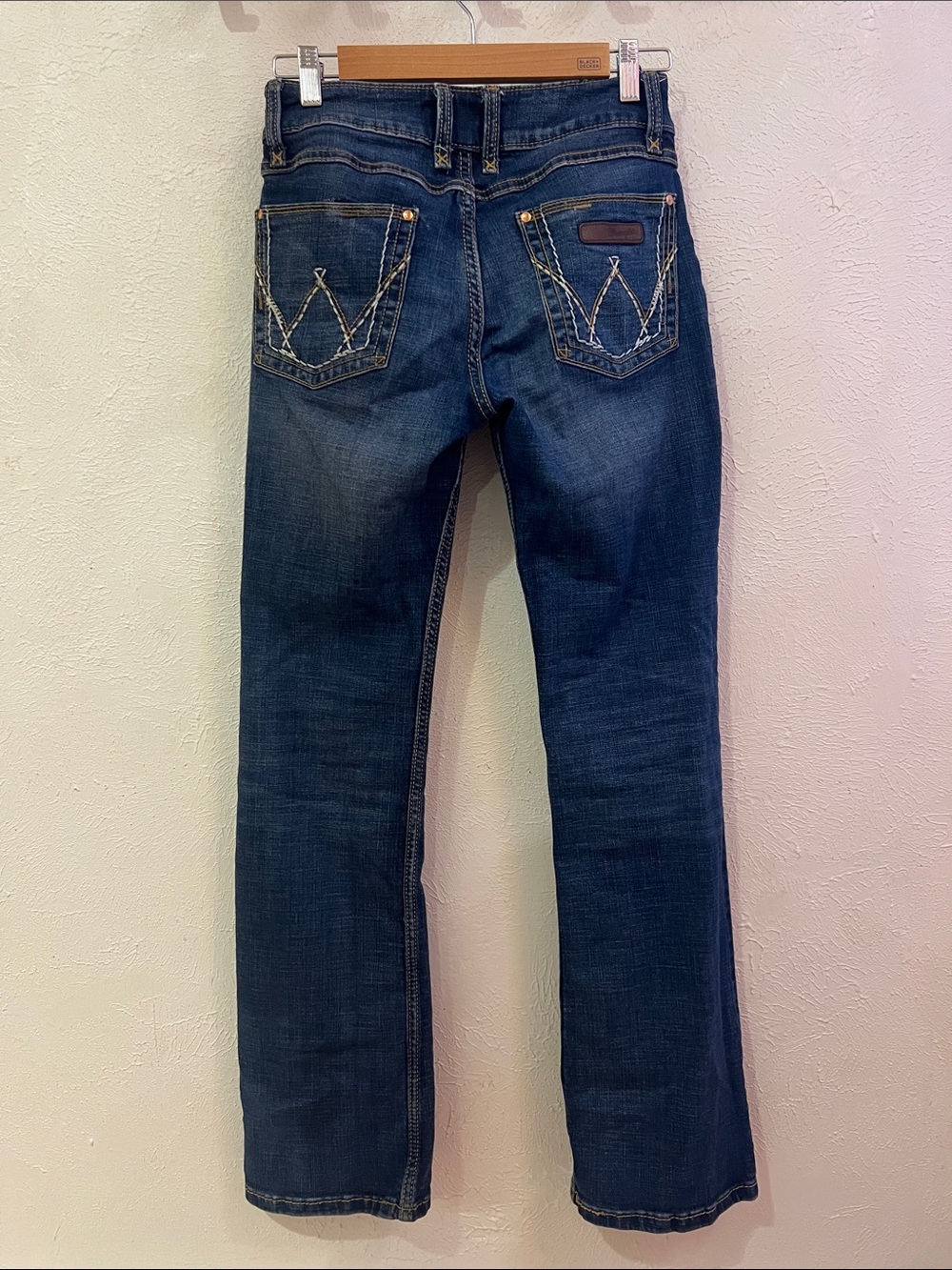 Wrangler Women's Dark Indigo Bootcut Jeans - Picture 3 of 4